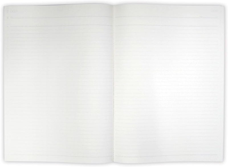دفتر A4 A | مسطر | 40 ورقة | رمادي | دفتر كتابة للمدرسة والمكتب والدراسة - Image 2
